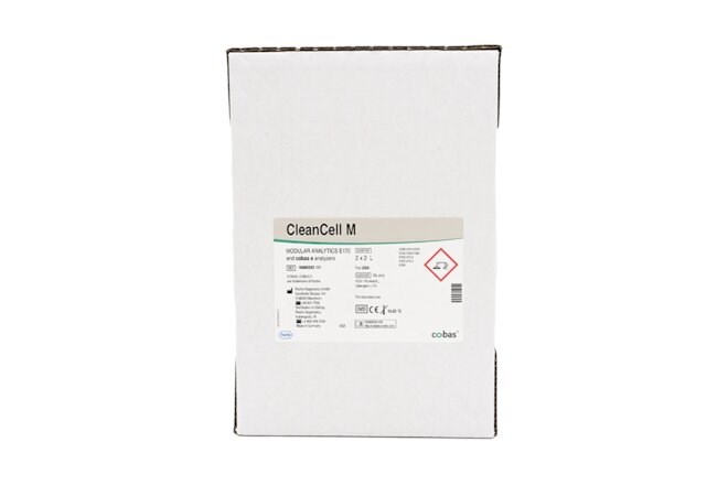 Розчин CleanCell M (КлінЦелл М) для очищення робочих зон аналізаторів, 2 × 2 л (L), для cobas e
